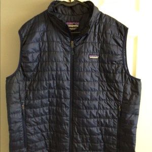 Patagonia Navy Blue Quilted Vest